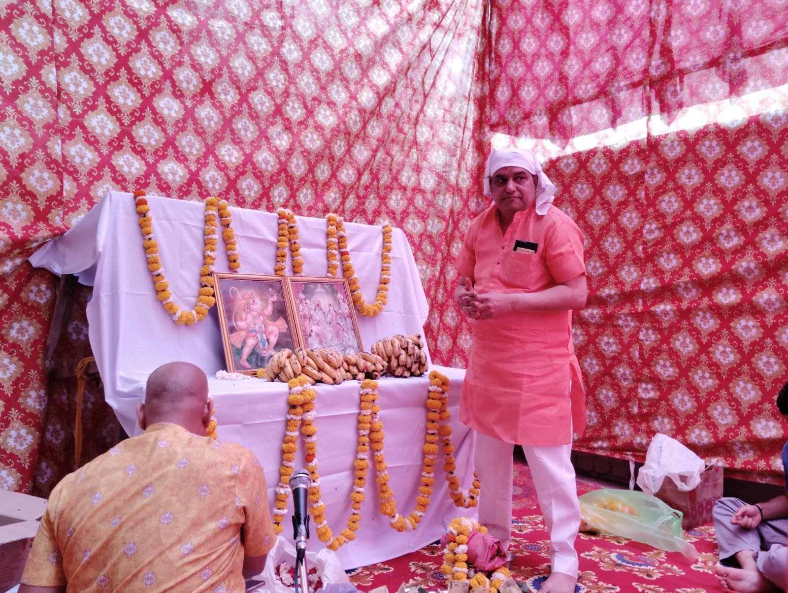 Rashtriya Jagran | हनुमान जयंती पर संत नगर में पूजा-कीर्तन और भंडारे का...