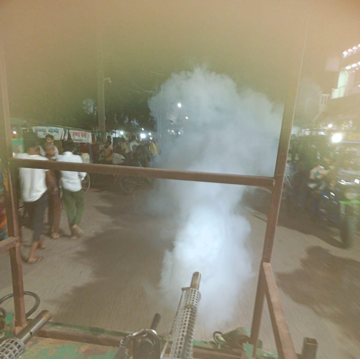 Rashtriya Jagran | शेखपुरा जिले में डेंगू से बचाव के लिए की जा रही है फॉगिंग 